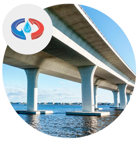 Ремонт и защита бетонных поверхностей мостов и путепроводов